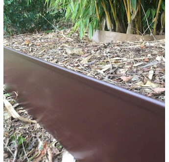 VOLIGE EN ACIER GALVA ROUILLE - PLIECRASE- 100 MM X 2 ML