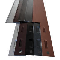 VOLIGE EN ACIER GALVA - PLI ECRASE SAFE EDGE-100 MM X 2 ML