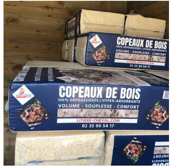 COPEAUX BOIS CLASSIQUE BALLE 450/500L