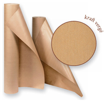 GARNITURE KRAFT 550X850 SALADE VERT UNI / 1000