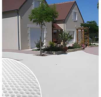 NIDAGRAVEL 129+ XL 160X120X3 BLANC / PLAQUE