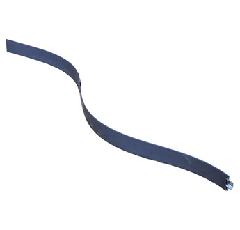 BORDURE EN PLASTIQUE - GRIS - HT 100 MM X 2,30ML + 3PIEUX + 3 ECLISSES
