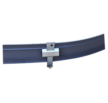 BORDURE EN PLASTIQUE - GRIS - HT 100 MM X 2,30ML + 3PIEUX + 3 ECLISSES