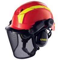 CASQUE UVEX PHEOS FOREST ROUGE
