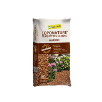 COPONATURE PLAQUETTE BOIS MARRON