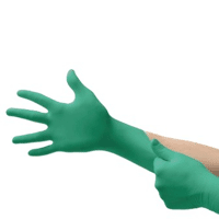 GANT JETABLE TOUCH N TUFF 92-500 VERT ANSELL BOITE 100