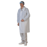 BLOUSE JETABLE POLYPRO BLANC