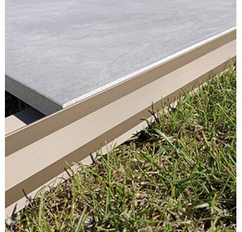 PROFILE TERRASSE BORDALU T6 ALU ANODISE 6CMX2,2M