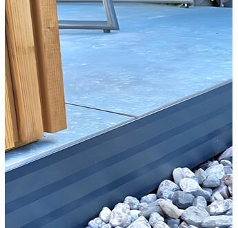 PROFILE TERRASSE BORDALU T6 ANTHRACITE ANODISE 6CMX2,2M