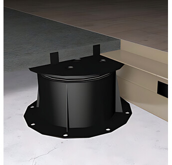 PROFILE TERRASSE BORDALU T6 ANTHRACITE ANODISE 6CMX2,2M