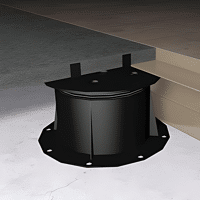 PROFILE TERRASSE BORDALU T12 ALU ANODISE 12CMX2,2M