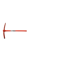 PIOCHE RONDE 520 MM MANCHE FIBRE