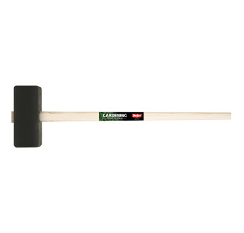 MAILLET CAOUTCHOUC 4.5 KG MANCHE BOIS