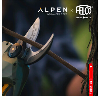 KIT SECATEUR ELECTRIQUE AVEC 3 BATTERIES WILDHORN 32 ALPEN