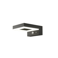 APPLIQUE SOLAIRE MURALE A DETECTION DE MOUVEMENT - 600 LUMENS