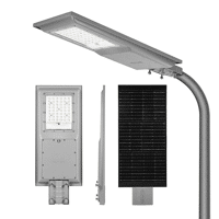 LAMPADAIRE SOLAIRE - 2000 LUMENS
