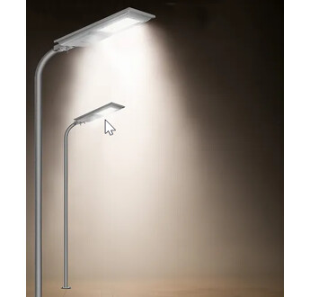 LAMPADAIRE SOLAIRE - 1000 LUMENS (427267)