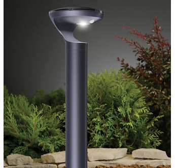 BORNE SOLAIRE PRO 90CM 280LM BATTERIE LIFEPO4 3.2V 12AH IP65 IK10
