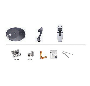 TETE DE LAMPADAIRE PRO A DETECTEUR DE MOUVEMENT 2800LM 3000K/4000K BATTERIE LIFEPO4 12.8V 154WH IP65