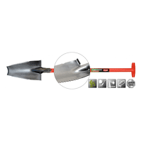 BECHE COUPE-RACINE POLYGATOR MANCHE FIBRE 5001