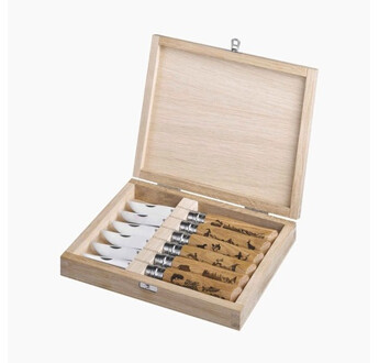 COFFRET OPINEL N°08 COLLECTION ANIMALIA 6 COUTEAUX