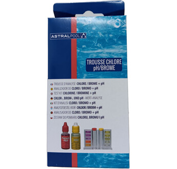 TROUSSE ANALYSE CHLORE/PH/BROME