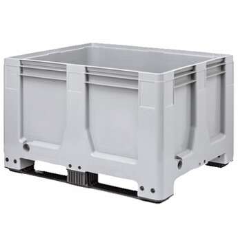 BIG BOX ALLIBERT 8450300 1200X1000X760MM FOND ET PAROIS PLEINS 2 SEMELLES