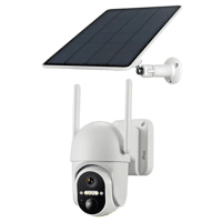 CAMERA WIFI SOLAIRE MOTORISEE EXTERIEURE IP65 APPLI TUYA - COMPATIBLE IOS/ANDROID