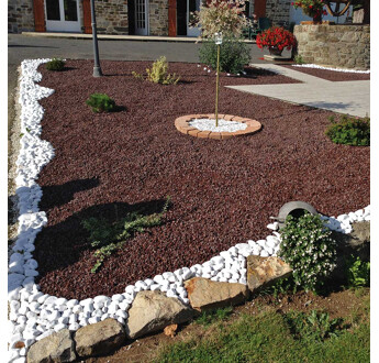 POUZZOLANE 7/15 ROUGE SAC 20L