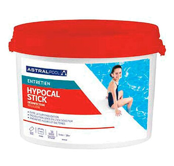 HYPOCAL ASTRAL PISCINE STICK 300GR - SEAU 4,8KG