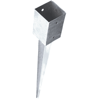SUPPORT A PLANTER GALVA 7X7X75CM
