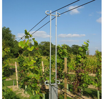 REHAUSSE POUR REHAUSSE U GALVA SOUDEE DIAM6 POUR FIL RELEVEUR HAUTEUR 530MM