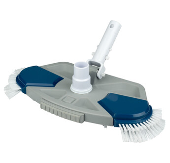 BALAI HARICOT AVEC BROSSES BLUE LINE PISCINE LINER