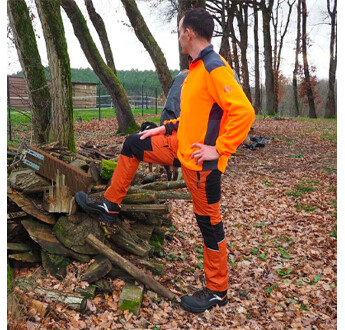 PANTALON DE TRAVAIL WORKFLEX BOMBAY MARRON