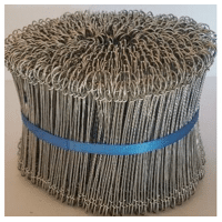 LIENS 2 BOUCLES ACIER GALVANISE