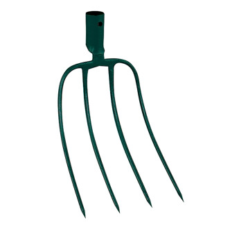 FOURCHE FUMIER 4 DENTS DOUILLE 22 CM SANS MANCHE LEBORGNE 421300