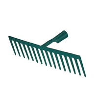 RATEAU FORGE 14 DENTS DROITES SM LEBORGNE 376140