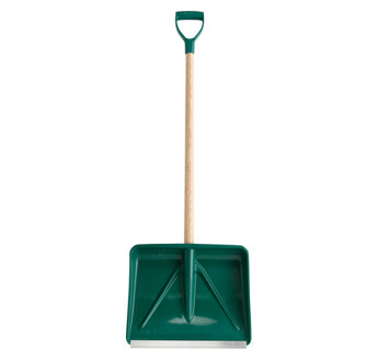 PELLE POUSSOIR AVEC REGLETTE MANCHE BOIS AVEC POIGNEE PLASTIQUE FISKARS-LEBORGNE 34042