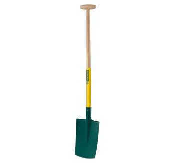 BECHE A REBORD 28 CM MANCHE BOIS BEQUILLE FISKARS-LEBORGNE 305289
