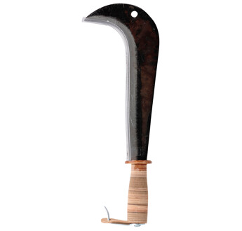 SERPE ITALIENNE MANCHE CUIR 28CM LEBORGNE 260280