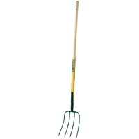 FOURCHE FUMIER 4 DENTS SOIE MANCHE BOIS FISKARS-LEBORGNE 425301