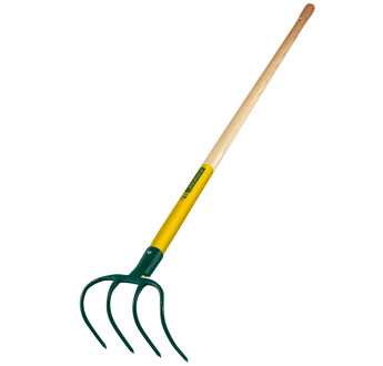 CROC DE PEPINIERISTE 4 DENTS MANCHE BOIS POMME FISKARS-LEBORGNE 423161