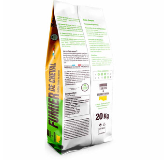 AMENDEMENT ORGA FUMIER CHEVAL 20KG TERRES & TRADITIONS UAB