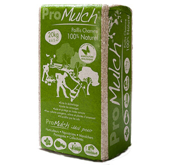 PAILLE DE CHANVRE PROMULCH 200L 20KG