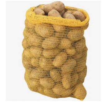 SAC FILET PDT 10KG JAUNE X100 FILPACK