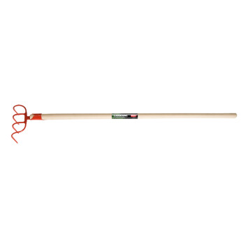 CROC CULTIVATEUR 4D + MANCHE BOIS POLET