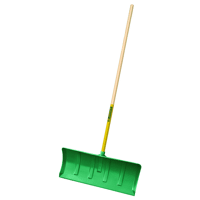 POUSSOIR POLYMERE VERT MANCHE BOIS FISKARS-LEBORGNE 34011