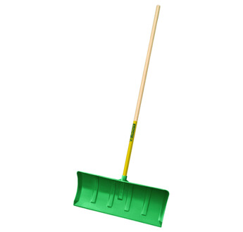 POUSSOIR POLYMERE VERT MANCHE BOIS FISKARS-LEBORGNE 34011