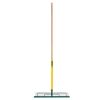 RATEAU A GAZON 32 DENTS MANCHE BOIS FISKARS-LEBORGNE 372321