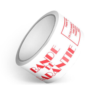 ADHESIF BANDE DE GARANTIE 100 M